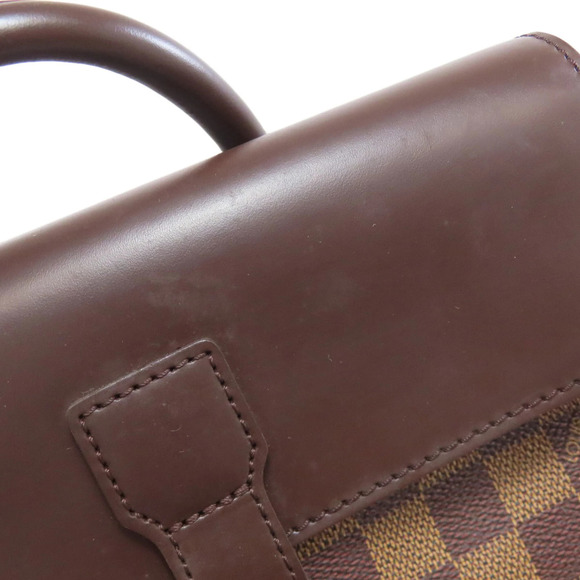 LOUIS VUITTON Authentic Brown Damier Canvas Backpack main image 6